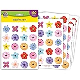 Teacher Created Resources Wildflowers Stickers (TCR7092)