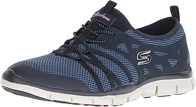 skechers blue trainers