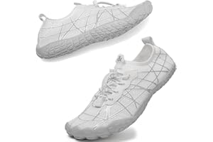 ZIITOP Quick Dry Barefoot Beach & Pool Shoes - Slip-on for Women & Men, Surf, Yoga & Water Sports