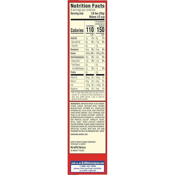 STOVE TOP TRADITIONAL SAGE STUFFING MIX (6 OZ BOX)