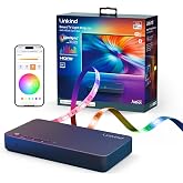 Linkind AI Sync TV Backlight Kit with HDMI 2.0 Sync Box, Real-Time TV LED Strip Lights, 4K HDR 60Hz, Alexa & Google Compatibl