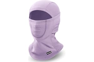 HAVCCDI Breathable Kids Balaclava Ski Mask, Winter Warm Face Mask for Boys Girls Fleece Neck Warmer for Cold Weather