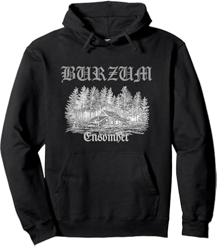 Amazon.com: Burzum Logo Zip Hoodie : Clothing, Shoes & Jewelry