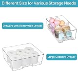 Vtopmart 3 Pack Stackable Storage Drawers Acrylic Undersink Organizers view 6