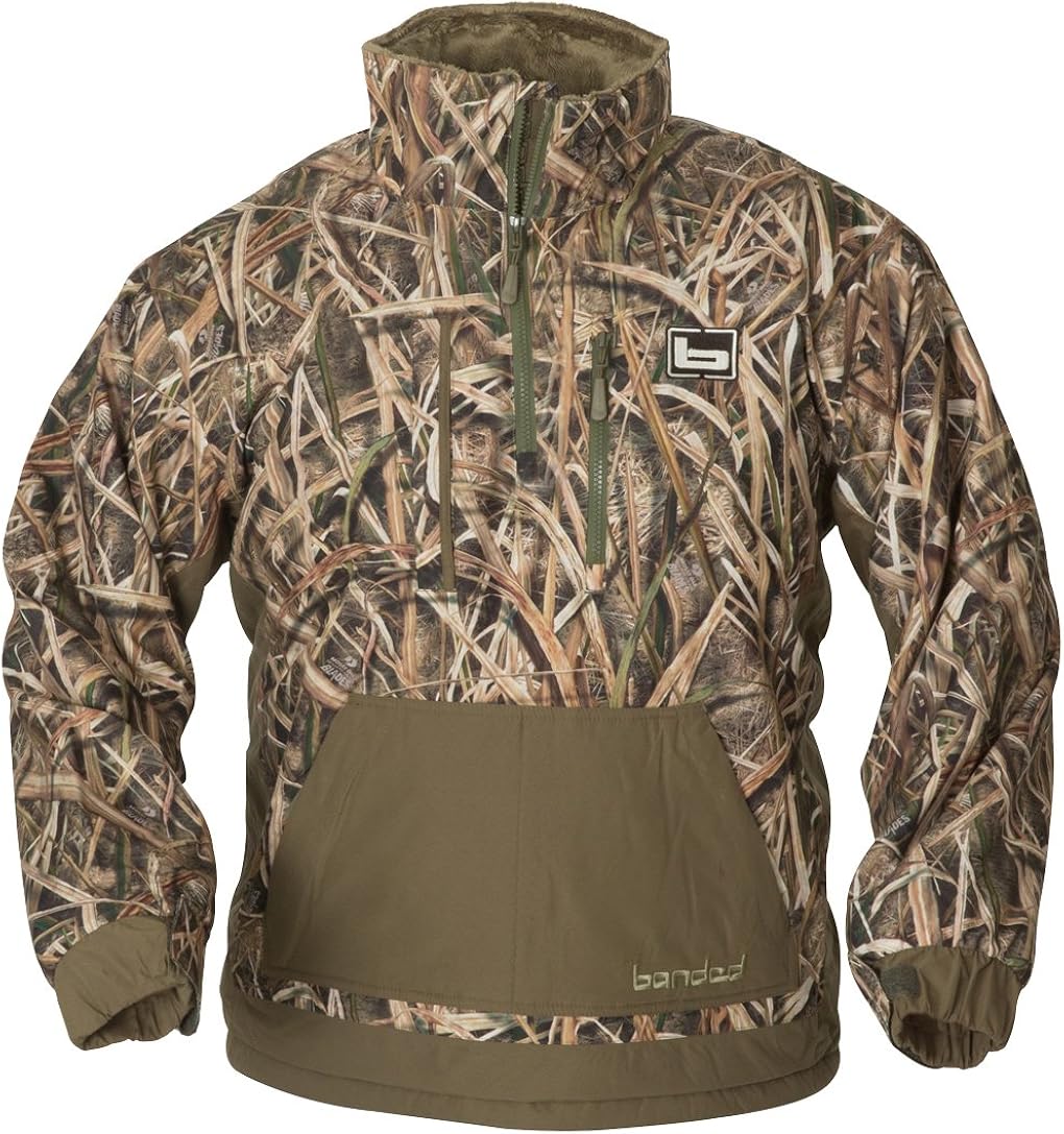 banded pullover jacket