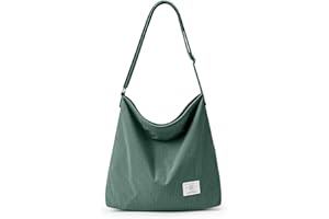 KALIDI Corduroy Tote Bag for Women Casual Zipper Tote Handbag Large Crossbody Hobo Shoulder Bag Work Fashion Women Purse