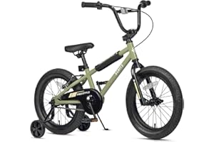cubsala 12 14 16 18 Inch Kids Bike BMX Style Bicycle with Training Wheels Coaster Brake for 2-10 Years Old Toddlers Boys Girl
