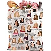 Gzrlyf RHONY Tote Bag New York Housewives TV Show Gift RHONY Gift Reality Tv Show Fans Reusable Bag