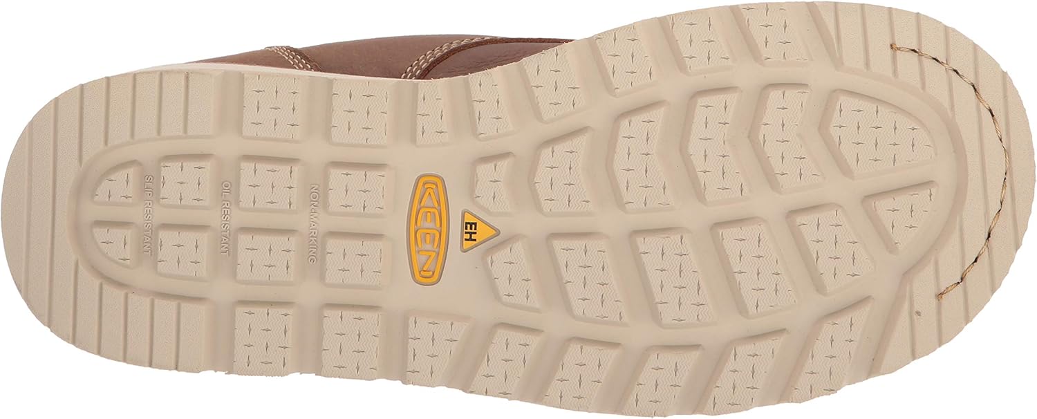 KEEN Utility Women's Cincinnati 8" Soft Toe Waterproof Wedge Work Boot Construction: Shoes