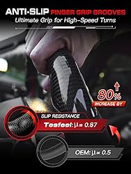 TESFEEL Carbon Fiber Steering Wheel for F-150
