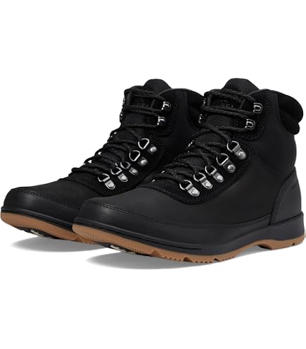 Amazon.com | Sorel Men's Cheyanne II Snow Boot, Tobacco, Black, 7