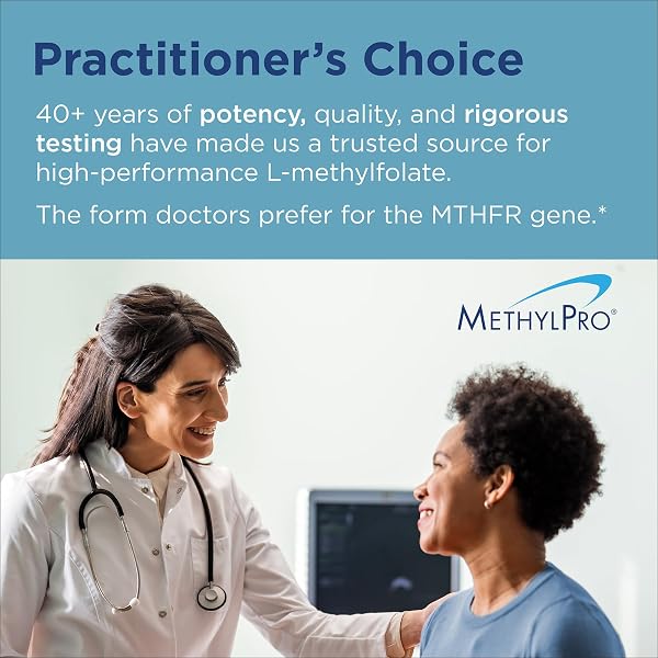 METHYLPRO L-METHYLFOLATE 7.5 MG – L METHYL FOLATE, METHYLFOLATE SUPPLEMENT FOR WOMEN & MEN, METHYLATED VITAMIN B9 (5-MTHF) FOR BRAIN HEALTH, FOCUS, CALM – 30 CAPSULES (PACK OF 1)