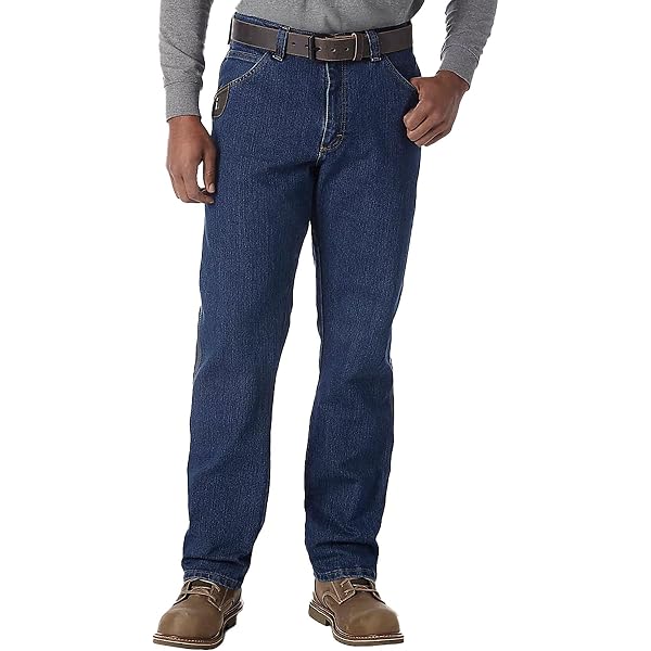 Jeans Wrangler Authentics Uomo Slim Fit Gamba Dritta - Zaffiro Scuro, 33x32