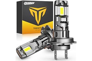 FAHREN 𝐁𝐫𝐢𝐠𝐡𝐭𝐞𝐬𝐭-𝐆𝐞𝐧 H7 LED Bulbs, 𝟖𝟎,𝟎𝟎𝟎𝐋𝐌 𝟏𝟑𝟎𝟎% Brighter, 6500K Cool White, Truly Plug and Play H7 Light Bulbs, CAN-Bus Ready, No extra Adapter Required, Pack of 2