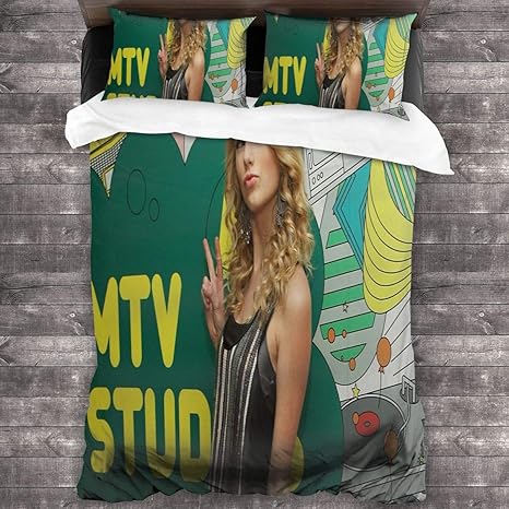 Amazon 寝具カバーセット 掛け布団カバー 枕カバー アイドルミュージックtaylor Swift 86 X70 掛け布団カバー 1個と X30 枕カバー2個 快適な夜の眠りと起床感を実現する100 マイクロファイバー生地 暖かく快適 寝具カバーセット オンライン通販