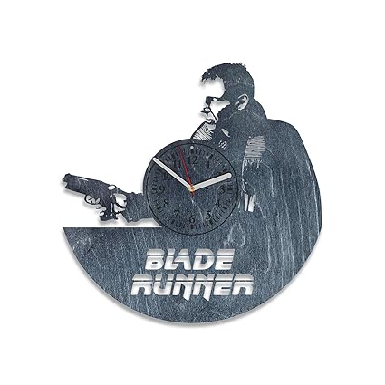  Nadezhdashop Wall Clock Blade Runner Wooden Wall