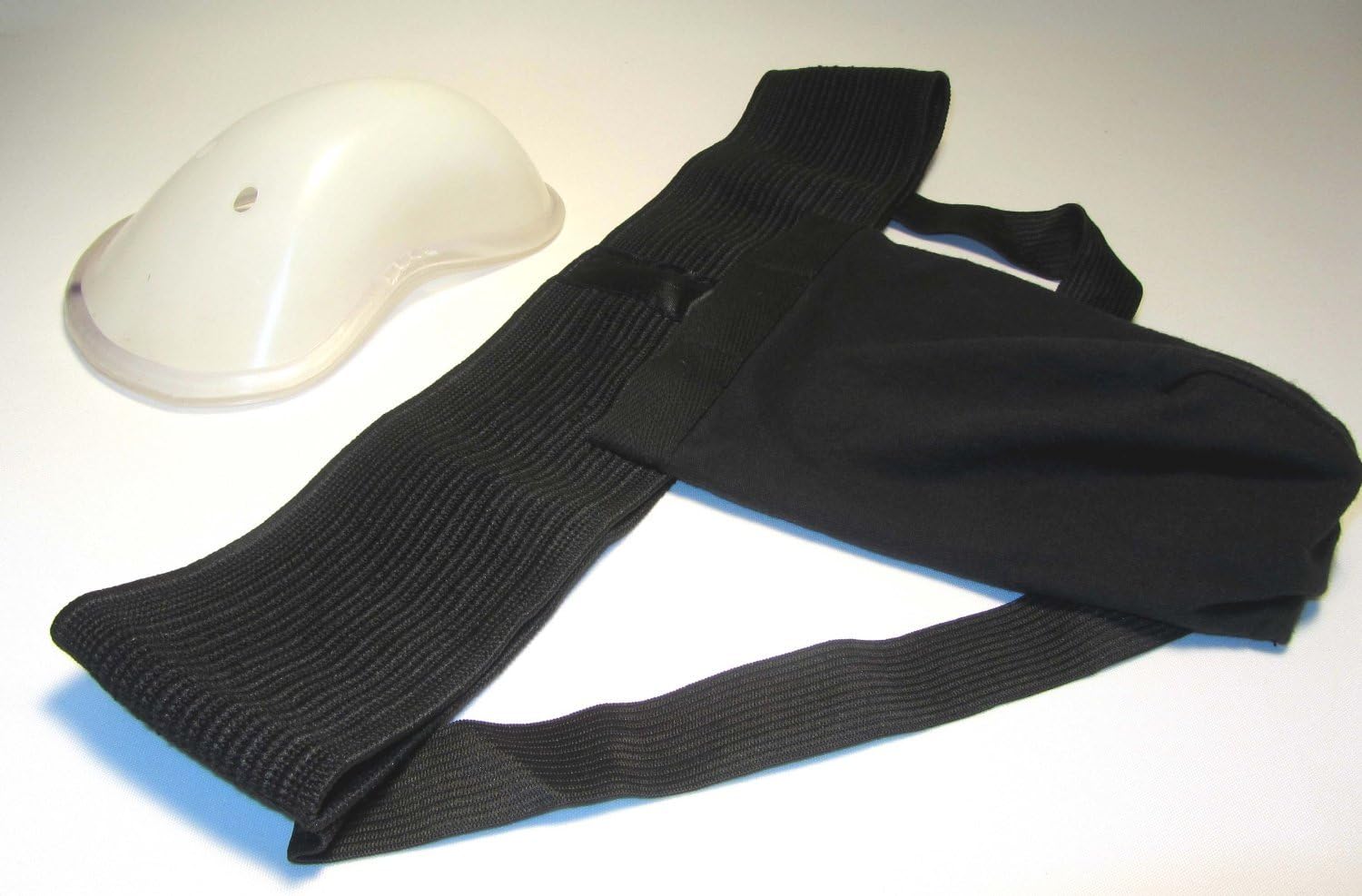 Groin Guard BLACK Senior for MMA Karate Kickboxing