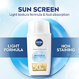 Nivea Sun UV Face Invisible Daily Fluid SPF50+ 40ml Niacinamide 8H Matte view 7