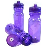 Rolling Sands BPA-Free 24 Ounce Water Bottles, 3 Pack, Made in USA