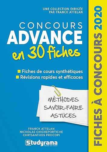 Download Concours Advance en 30 fiches PDF