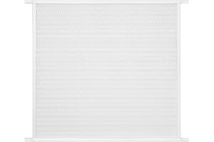 GUARDIAN BUILT Guardian Steel Pet Grille Rv Screen Door Protector for Dogs Pets Cats Scratch Protector Replacement Screen Door Guard Pet Proof Screen Door (White, 36 Inch)