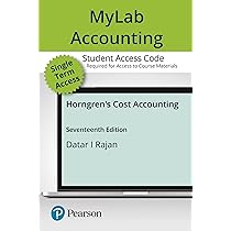 洋書 Horngren's Cost Accounting Horngren's Cost Accounting: A Managerial Emphasis: Horngren