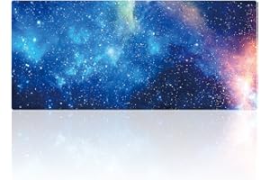 Cmhoo XXL Professional Large Mouse Pat & Computer Game Mouse Mat (CA 90x40 sky002)