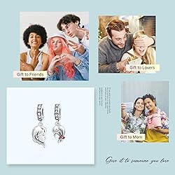 MGIUL Mother-Daughter Love Dangle Charm for Women