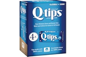 Q-tips Cotton Swabs, 4-pack of 500
