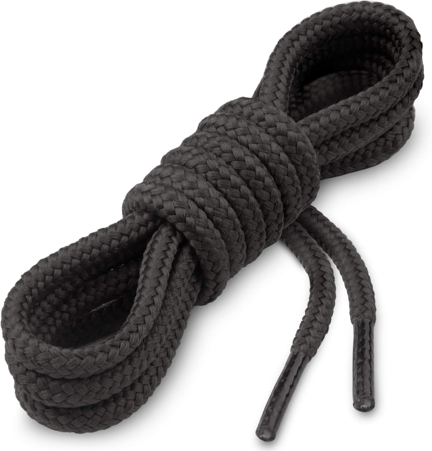 Miscly3 Pairs Round Boot Laces Heavy Duty and Durable Shoelaces for Boots, Work Boots & Hiking Shoes