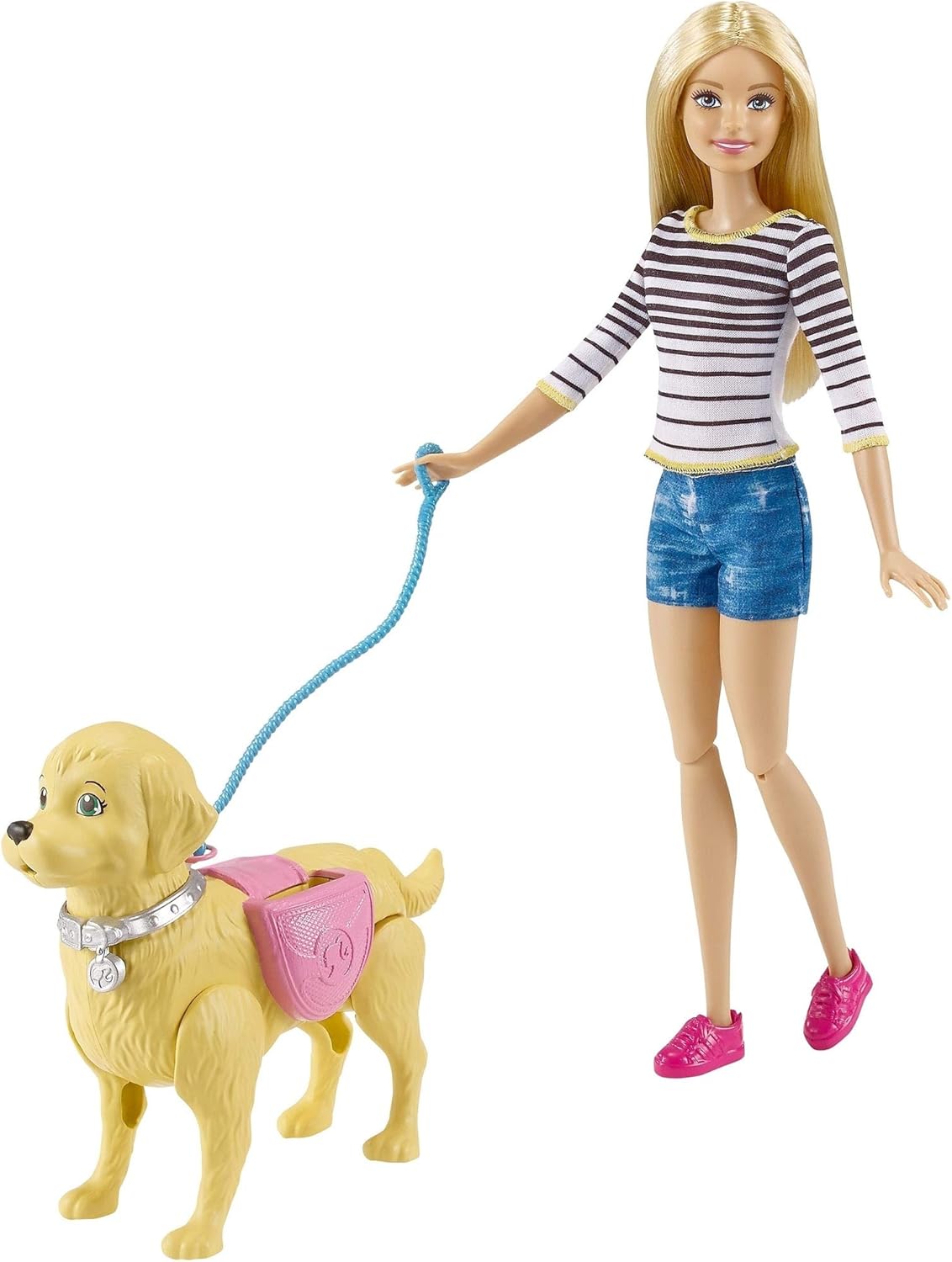 barbie pooping dog