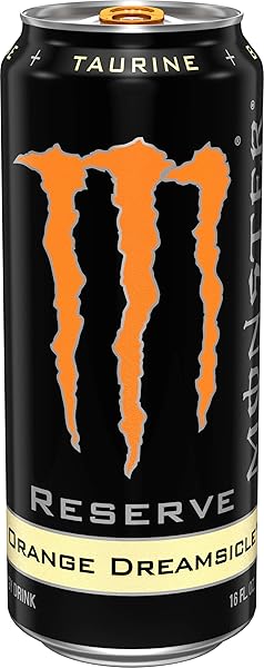 MONSTER ENERGY RESERVE ORANGE DREAMSICLE, ENERGY DRINK, 16 OUNCE