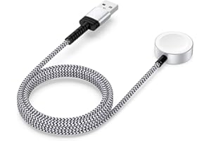 Samsung Galaxy Watch Charger Cord 3.3FT, Charging Adapter Compatible with Galaxy Watch 8/Ultra/7/6/5 Pro/5/4/3, Portable Magn