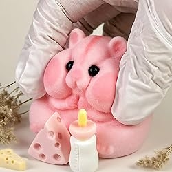 Handmade Taba Squishy Hamster Toy, Cute Squishy
