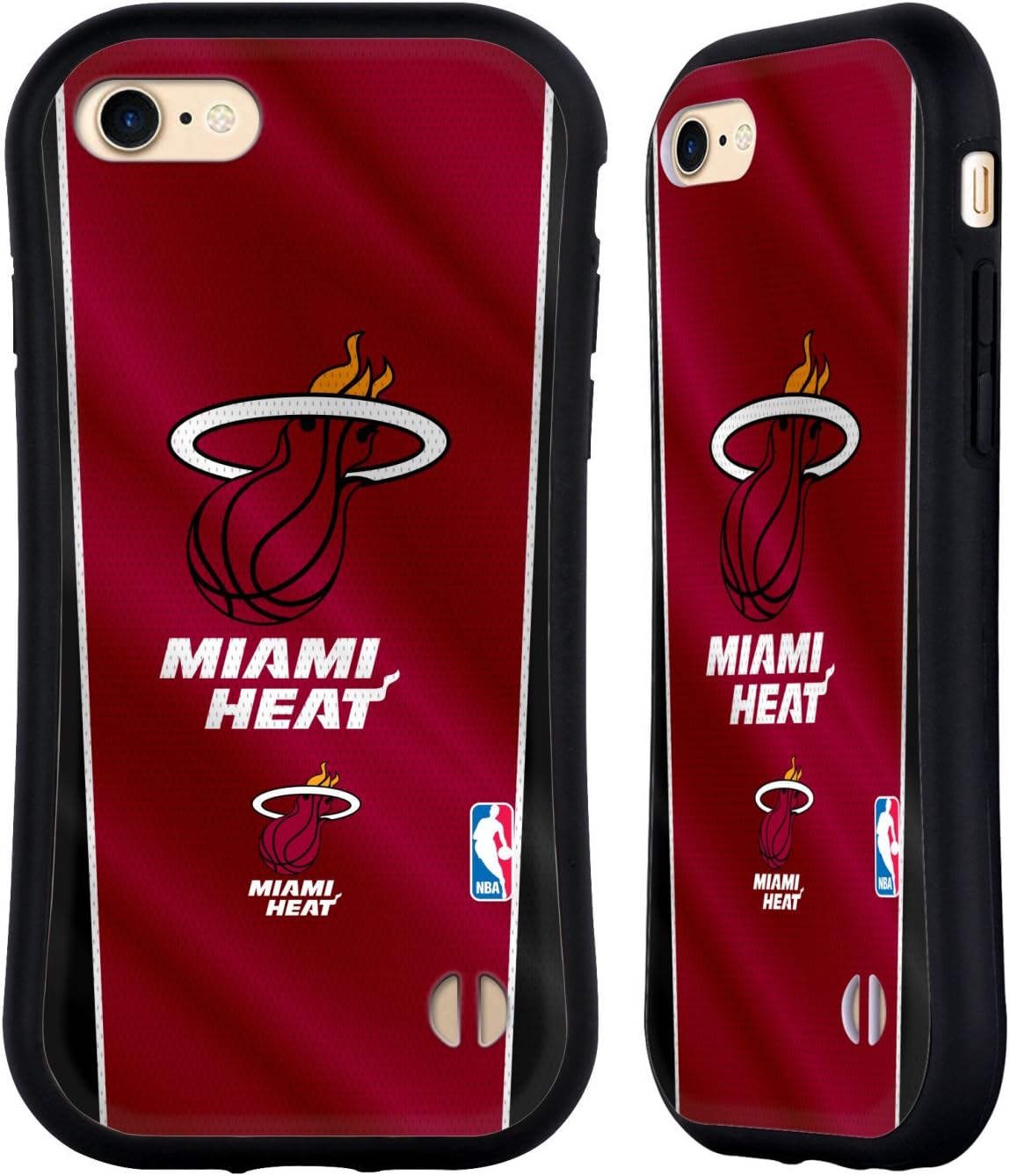 Official NBA Banner Miami Heat Hybrid Case for Apple iPhone 7/8