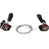 SunRace SL-M10 Thumb Shifter SLM10 Pair Friction