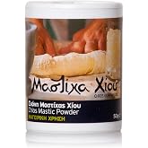 Chios Mastic Powder for Cooking, packaging of 1.76 oz, 50gr, Greek, 100% Natural, Pure, Mastiha from the Chios Gum Mastic Growers Association