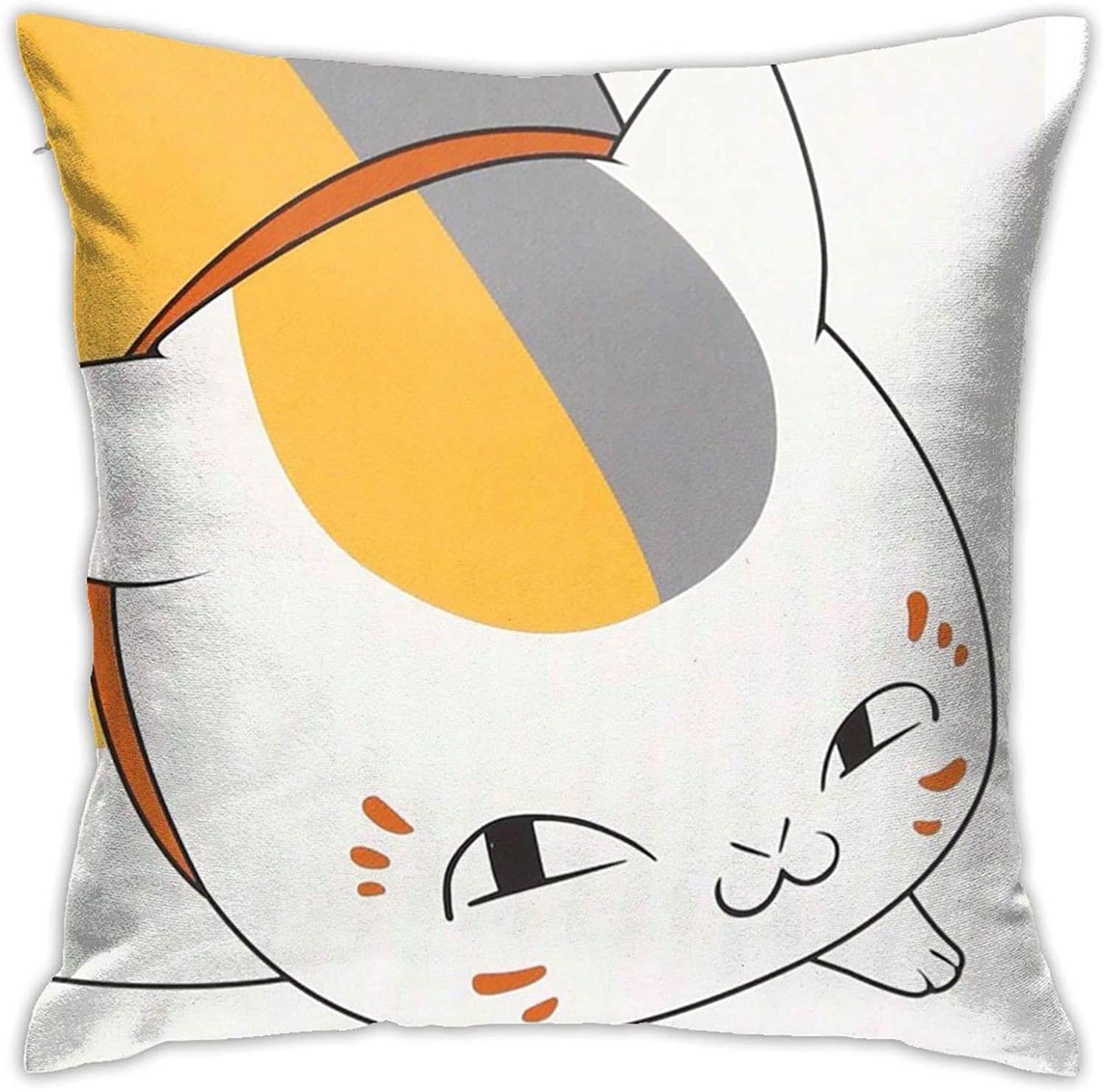 Amazon 夏目友人帳 ニャンコ先生 可愛い シンプル かっこいい抱き枕 枕カバー 柔らかい インテリア 高弾力 気持ちいい 快眠グッズ 抗菌防臭 通気性抜群 隠しファスナー開口設計枕カバー 枕カバー ピローケース オンライン通販