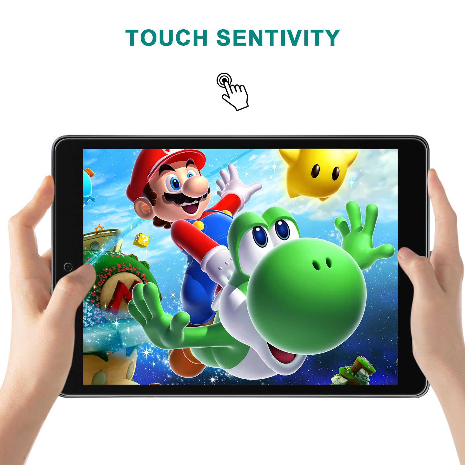 avakot-2 Pack Screen Protector for iPad 6th Generation 9.7 Inch, Anti-Scratch Tempered Glass Film for iPad 5th Gen/Air 2/Air 1/Pro 9.7, Touch Sensitive Tempered Glass Screen Protector for iPad 9.7