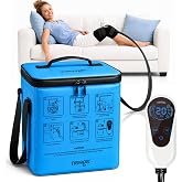 NEWGO Ice Machine for Knee After Surgery, Portable Cold Therapy Machine | Lightweight Programmable Recovery System with Quiet Pump for ACL, Post-Op Swelling, Joint Pain