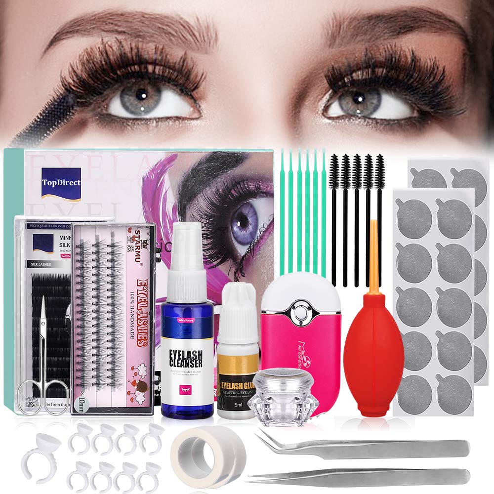 Eyelash Extension Kit TopDirect Professional False Lashes Eyelashes