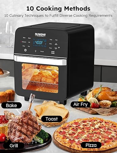 Qt Nuwave Brio Basket Nuwave Brio Air Fryer Oven, X-Large Family