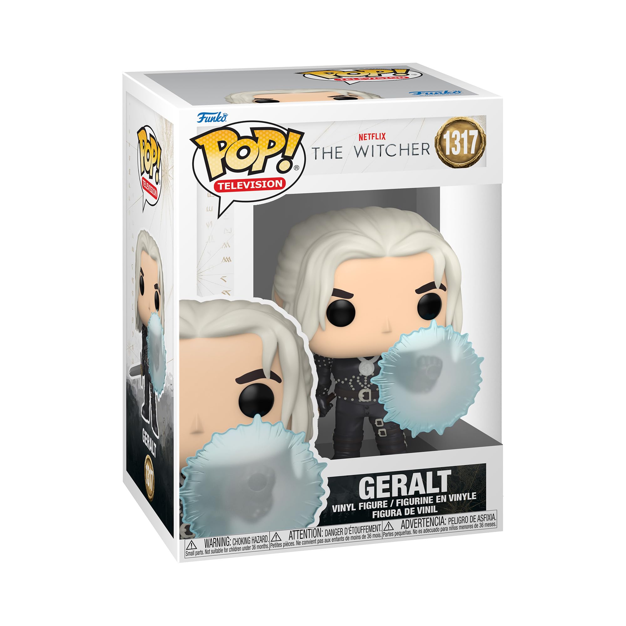 Funko POP! TV: Witcher - Geralt - (shield) - the Witcher - Collectable Vinyl Figure - Gift Idea - Official Merchandise - Toys for Kids & Adults - TV Fans - Model Figure for Collectors and Display