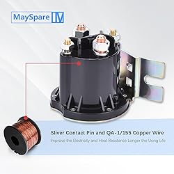 MaySpare Solenoid Relay Switch 12 Volt 4 Terminal