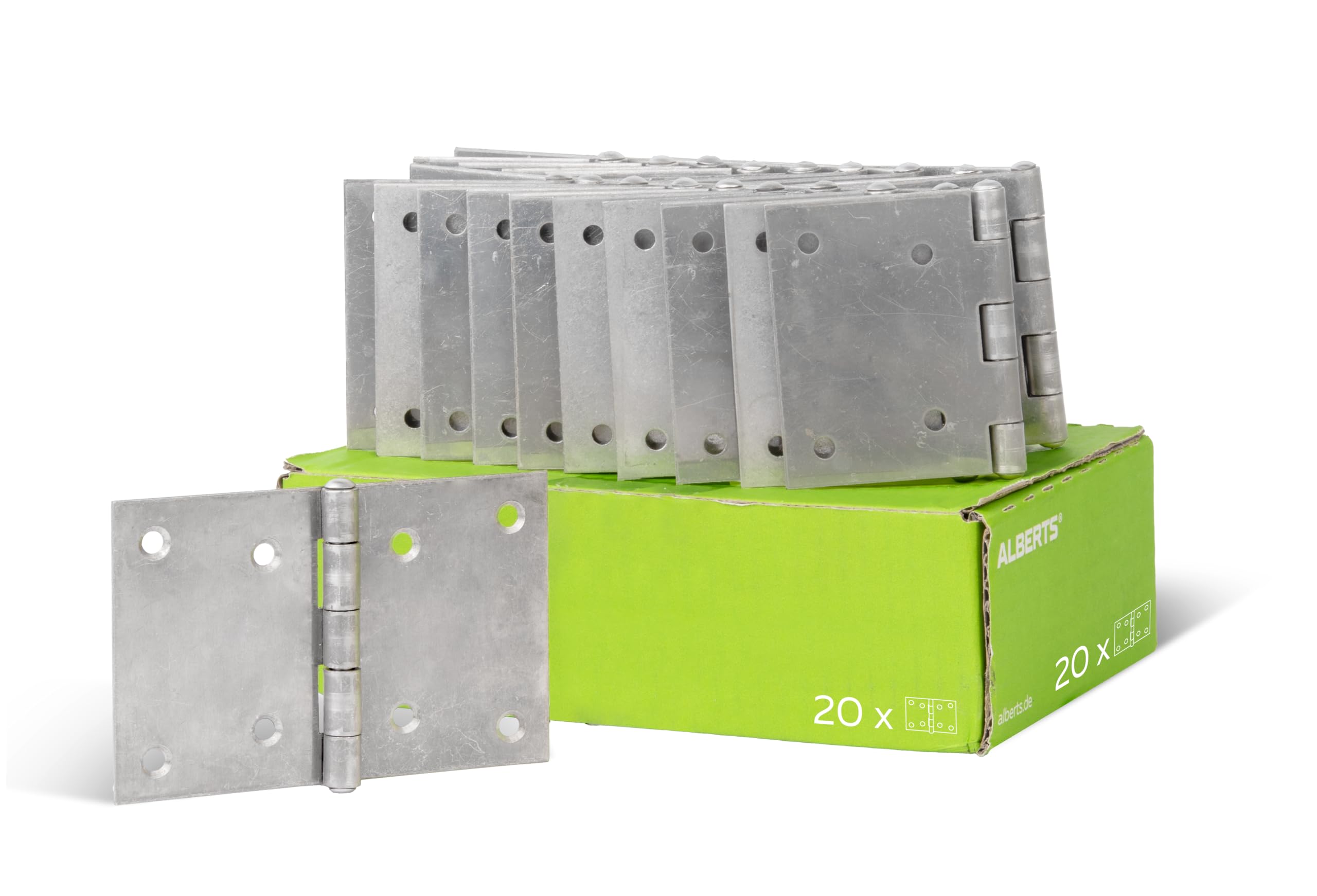 Hinge, Wide, with Stainless Steel pin, 361297