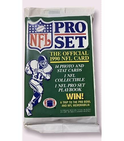 Amazon.com: 1990 Pro Set Football Series 1 and 2 boxes (1 of each