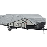 Classic Accessories Over Drive PermaPRO Folding Camping Trailer Cover, Fits 10'-12'L, RV Cover, Camper Cover, Travel Trailer 