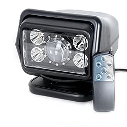 Led Search Light 7 Inch 70W 360 Degrees Rotating