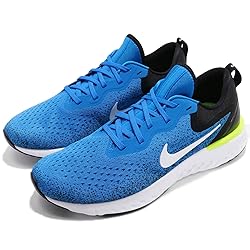 NIKE Men's Sneakers Fitness Shoes, Blue White, 9