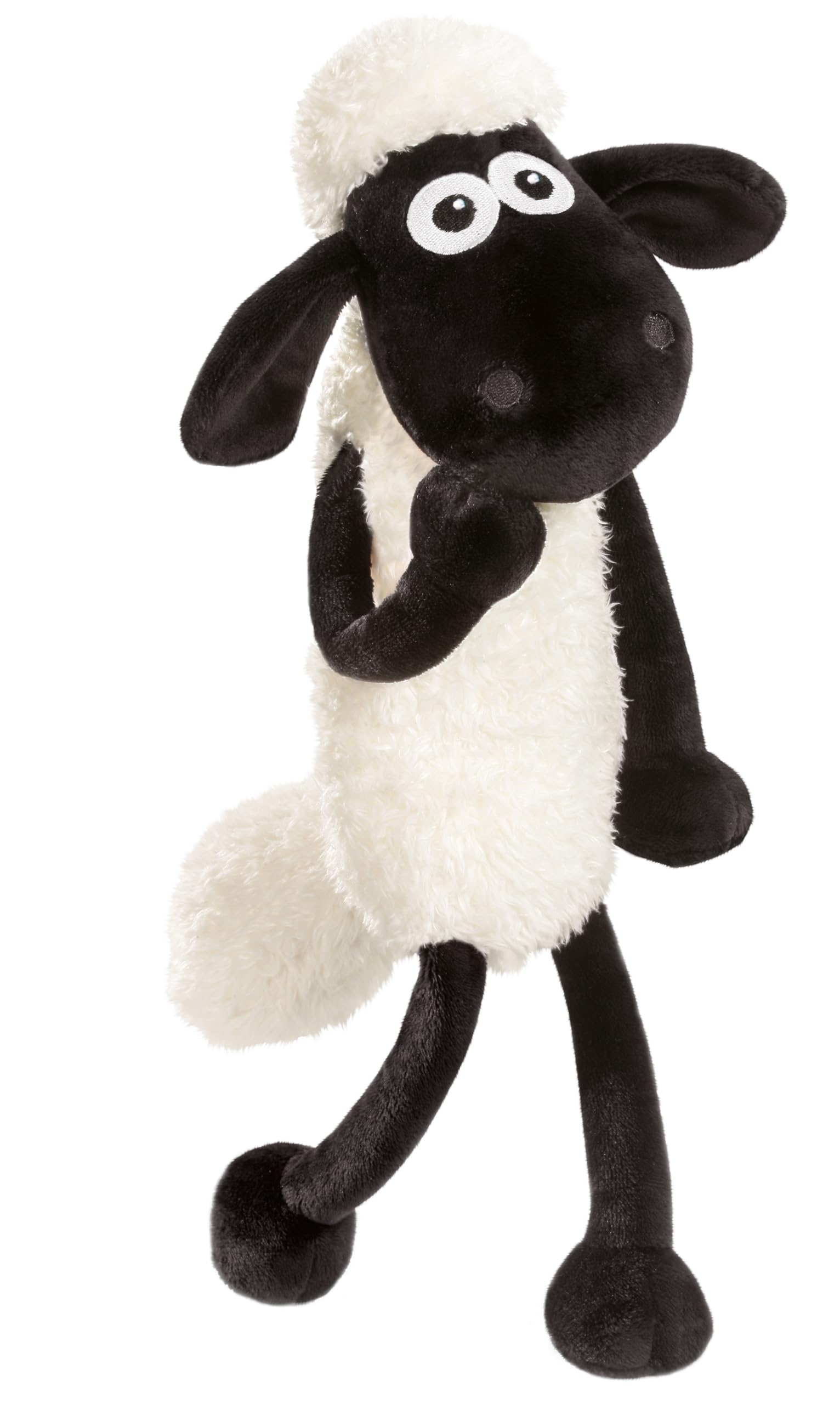 NICI Soft Toy Shaun the Sheep 25 cm – Sheep Cuddly Toys for Girls, Boys & Babies – Fluffy Stuffed Animal for Playing, Cuddling & Collecting – Cosy Plush Animals